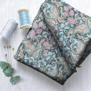Paisley Garden Floral Blue ID750 Stoff