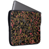 Paisley Gemüse Vintage Mischung Laptopschutzhülle (Vorne Rechts)