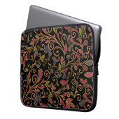 Paisley Gemüse Vintage Mischung Laptopschutzhülle (Vorderseite Links)