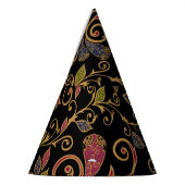 Paisley Gemüse Vintage Mischung Partyhütchen (Links)
