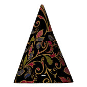Paisley Gemüse Vintage Mischung Partyhütchen (Rechts)