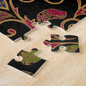 Paisley Gemüse Vintage Mischung Puzzle (Seite)