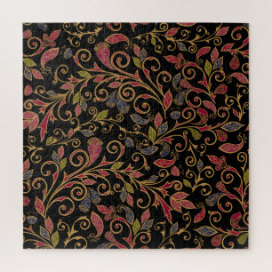 Paisley Gemüse Vintage Mischung Puzzle