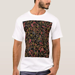 Paisley Gemüse Vintage Mischung T-Shirt