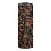 Paisley Gemüse Vintage Mischung Thermosbecher (Rückseite)