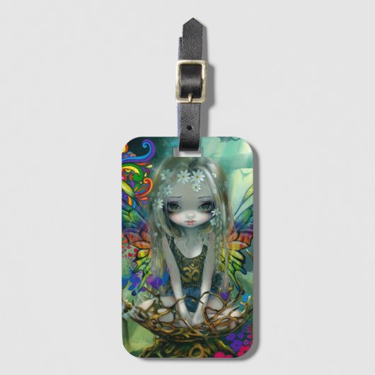 "Paisley" Gepäckanhänger (Vorderseite Vertikal)