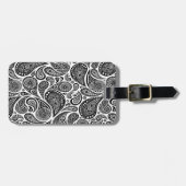 Paisley Gepäckanhänger (Vorderseite horizontal)