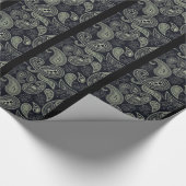 Paisley-Geschenk-Packpapier Geschenkpapier (Ecke)
