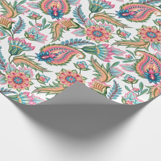 Paisley Geschenkpapier (Ecke)
