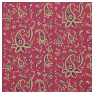 Paisley-Gold, Gewebe Stoff