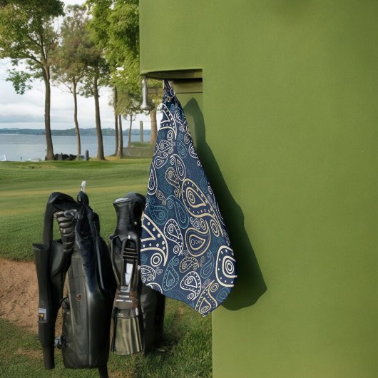 Paisley Golfhandtuch
