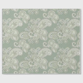 Paisley/Ham Pattern Geschenkpapier (Flach)