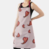 Paisley Heart All-Over Print Schürze (InSitu)