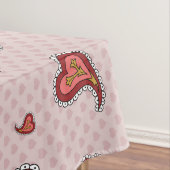 Paisley Heart Tablecloth Tischdecke (Beispiel)