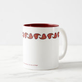 Paisley Heart Tasse (VorderseiteRechts)