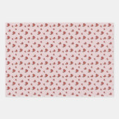 Paisley Heart Wrapping Paper Set Geschenkpapier Set (Vorderseite 3)