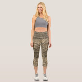 Paisley High Waisted Capris (Vorderseite)