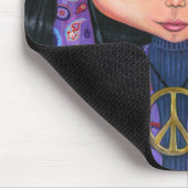 Paisley Hippie Mousepad (Ecke)