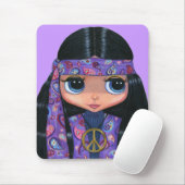 Paisley Hippie Mousepad (Mit Mouse)