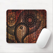 Paisley-Holzplatten Mousepad (Mit Mouse)