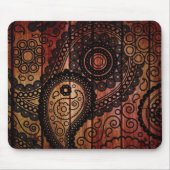 Paisley-Holzplatten Mousepad (Vorne)