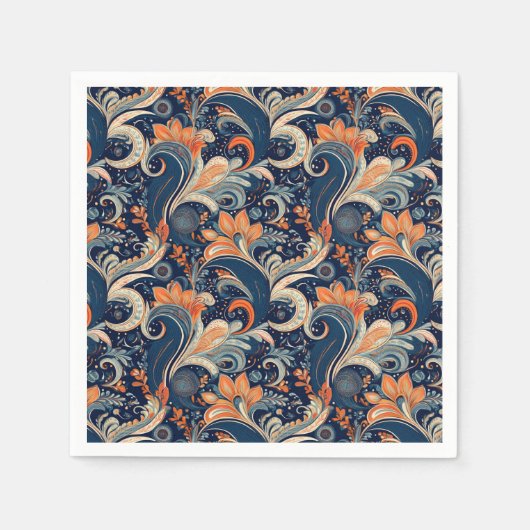 Paisley Honeysuckle Serviette (Vorderseite)