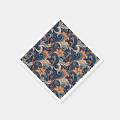 Paisley Honeysuckle Serviette (Ecke)