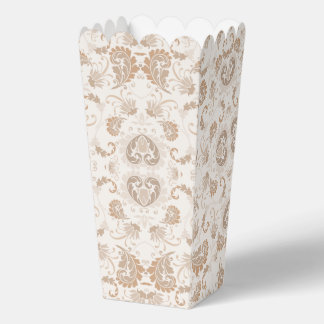 Paisley in Beige Ästhetik Moderne Tan Brown Geschenkschachtel