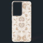 Paisley in Beige Ästhetik Moderne Tan Brown Samsung Galaxy Hülle<br><div class="desc">Paisley in Beige Ästhetik Moderne Tan Brown</div>