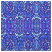 Paisley in blau stoff (Muster)