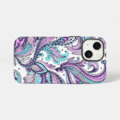 Paisley iPhone Hülle (Rückseite (Horizontal))