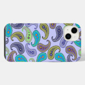 Paisley iPhone Hülle (Rückseite (Horizontal))