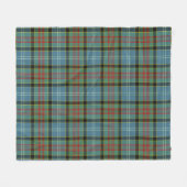 Paisley Kariert Fleecedecke (Vorderseite (Horizontal))