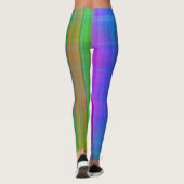 Paisley kariert leggings (Rückseite)