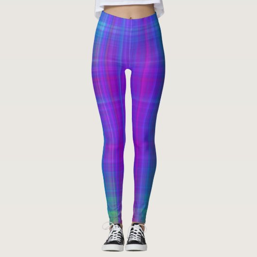 Paisley kariert leggings (Vorderseite)