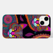 Paisley Kätzchens Case-Mate iPhone Hülle (Rückseite (Horizontal))