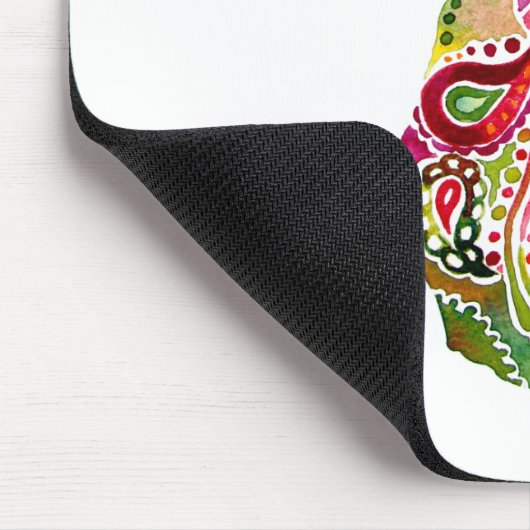 Paisley-Katze Mousepad (Ecke)