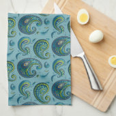 Paisley Kitchen Handtuch (Viertel Falte)