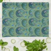 Paisley Kitchen Handtuch (Gefaltet)
