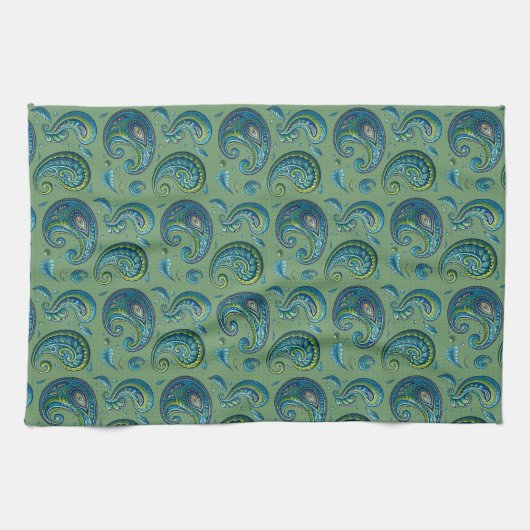 Paisley Kitchen Handtuch (Horizontal)