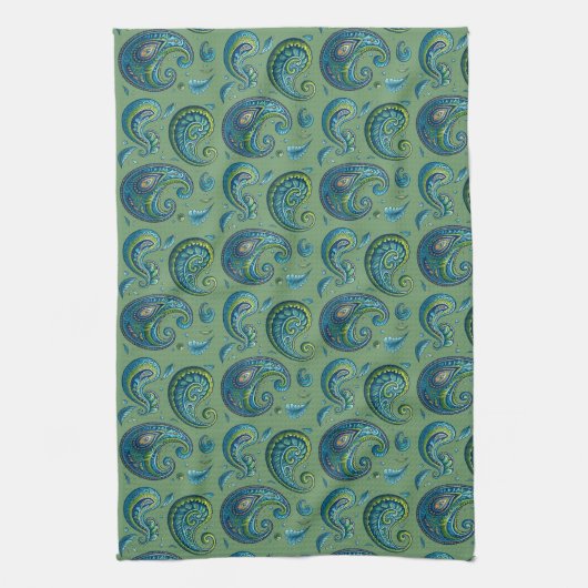 Paisley Kitchen Handtuch (Vertikal)