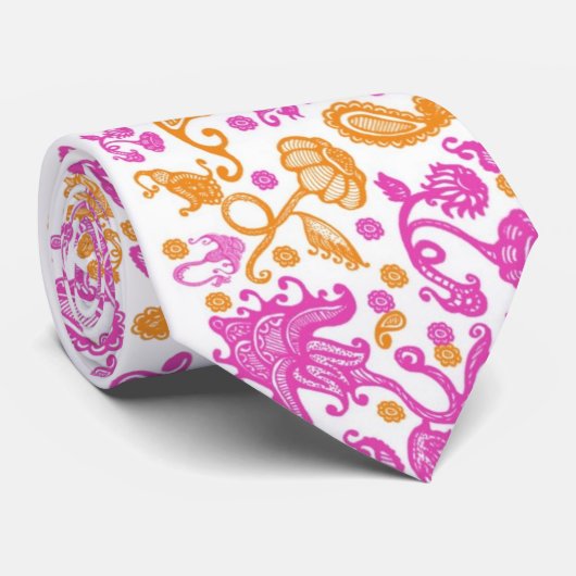 Paisley Krawatte (Gerollt)