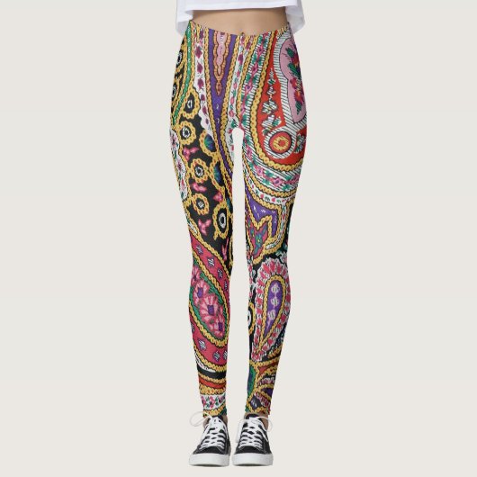 Paisley Leggings (Vorderseite)