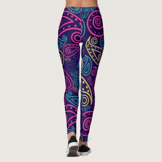 Paisley Leggings (Rückseite)