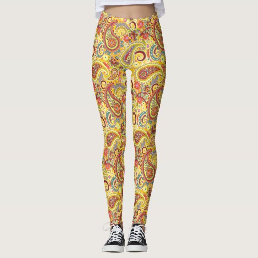 Paisley Leggings (Vorderseite)