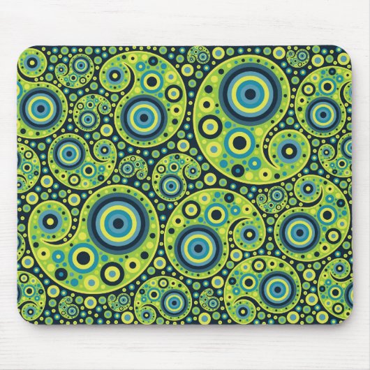 Paisley-Leidenschafts-Mäusematte Mousepad (Vorne)
