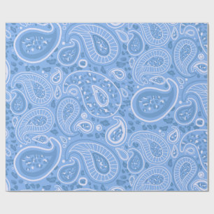 Paisley & Leopard Print Wrapping Paper Geschenkpapier