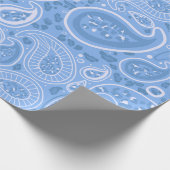 Paisley & Leopard Print Wrapping Paper Geschenkpapier (Ecke)