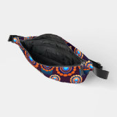 Paisley like Colorful Jewel Pattern Bauchtasche (Offen)