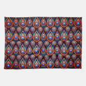 Paisley like Colorful Jewel Pattern Geschirrtuch (Horizontal)